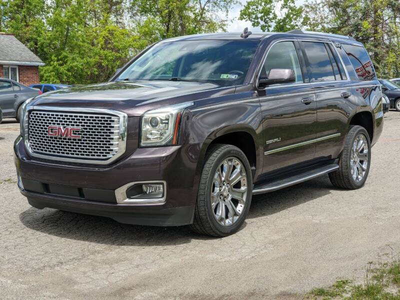2016 GMC Yukon for sale at Innovative Auto Sales,LLC in Belle Vernon PA