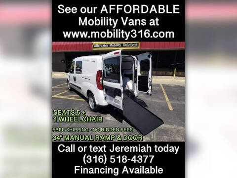 2022 RAM ProMaster City for sale at Affordable Mobility Solutions, LLC - Mobility/Wheelchair Accessible Inventory-Wichita in Wichita KS