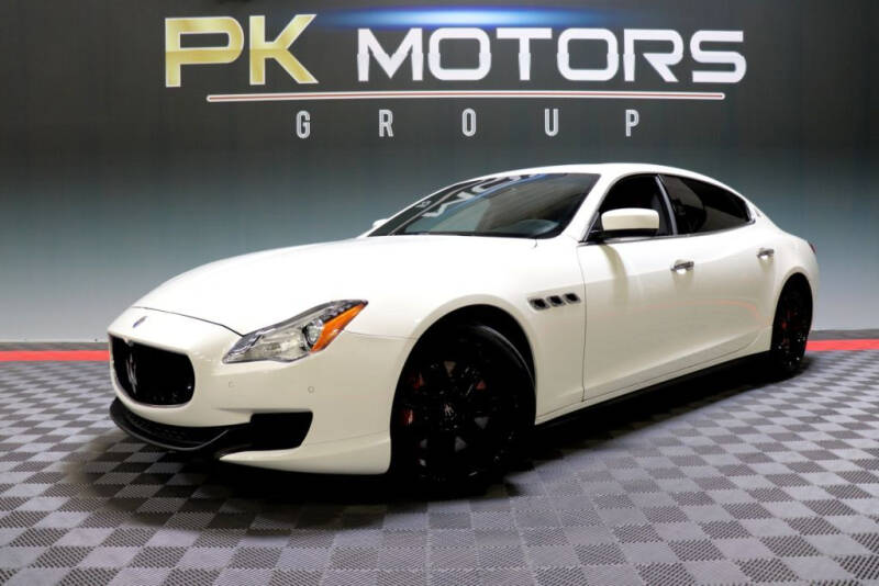 2016 Maserati Quattroporte for sale at PK MOTORS GROUP in Las Vegas NV