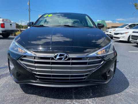 2020 Hyundai Elantra for sale at K&N AUTO SALES in Tampa FL