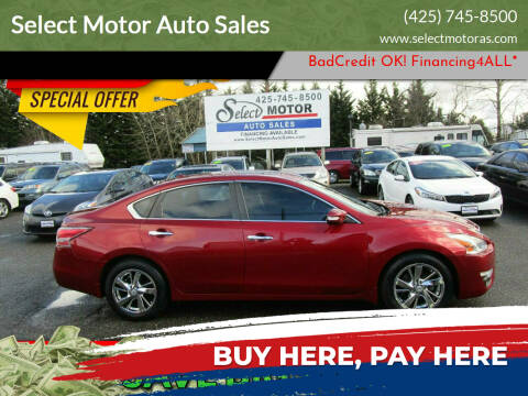 2015 Nissan Altima for sale at Select Motor Auto Sales in Lynnwood WA