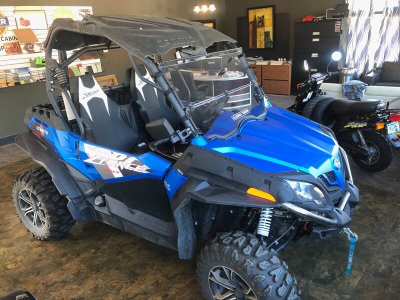 2022 CF Moto Z Force 800 EX for sale at Triple R Sales in Lake City MN