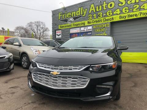 2017 Chevrolet Malibu for sale at Friendly Auto Sales in Detroit MI