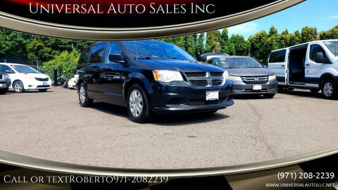2016 Dodge Grand Caravan for sale at Universal Auto Sales in Salem OR