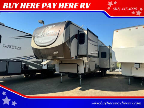 2015 Heartland Gateway 3650BH for sale at BUY HERE PAY HERE RV in Burleson TX