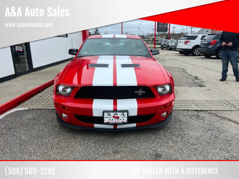 2007 Ford Shelby GT500 for sale at A&A Auto Sales in Fairhaven MA