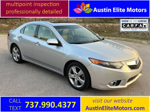 2013 Acura TSX for sale at Austin Elite Motors in Austin TX
