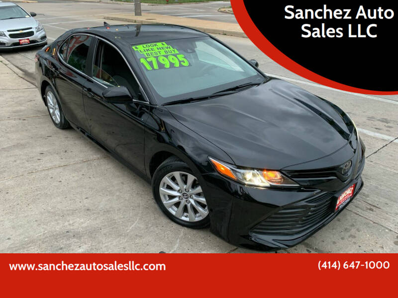 2019 Toyota Camry for sale at Sanchez Auto Sales LLC in Milwaukee WI