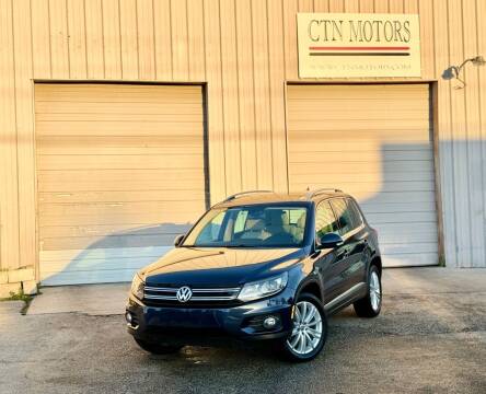 2016 Volkswagen Tiguan for sale at CTN MOTORS in Houston TX