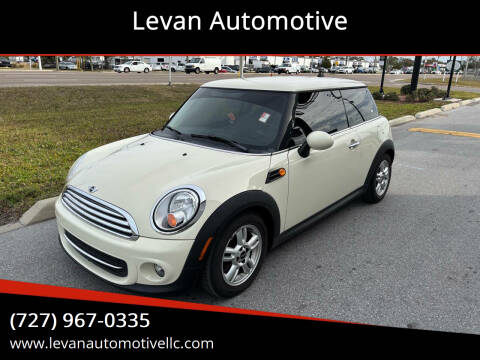 2013 MINI Hardtop for sale at Levan Automotive in Largo FL