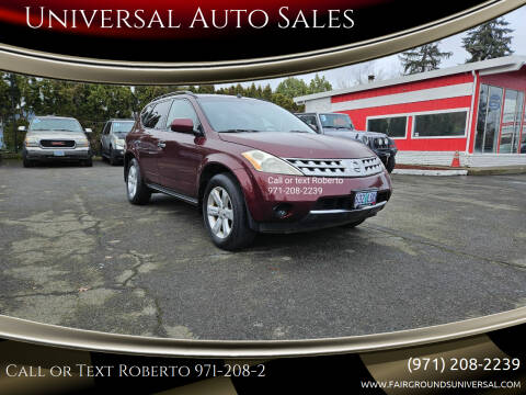2007 Nissan Murano for sale at Universal Auto Sales in Salem OR