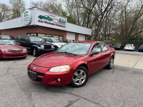 2003 Dodge Stratus for sale at GMA Automotive Wholesale in Toledo OH