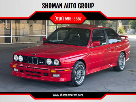 1989 BMW M3 for sale at SHOMAN AUTO GROUP in Davis CA
