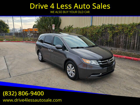 2015 Honda Odyssey for sale at Drive 4 Less Auto Sales in Houston TX
