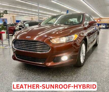 2016 Ford Fusion Hybrid for sale at Dixie Motors in Fairfield OH