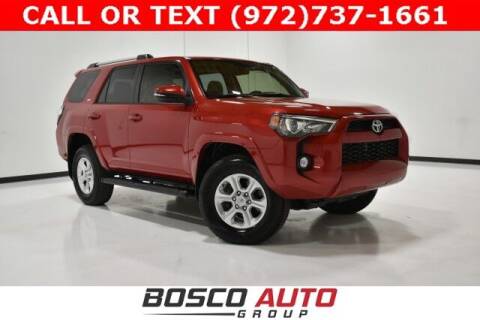 2019 Toyota 4Runner for sale at Bosco Auto Group in Flower Mound TX
