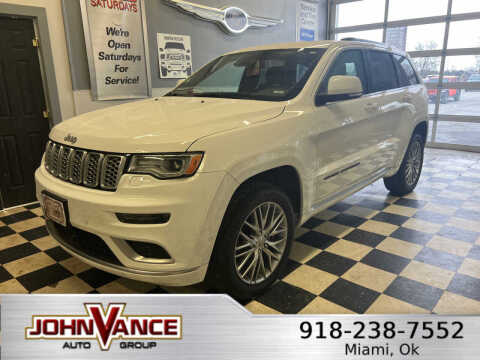 2018 Jeep Grand Cherokee for sale at Vance Fleet Services in Guthrie OK