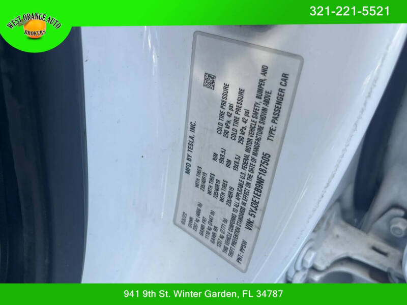 2022 Tesla Model 3 Long Range
