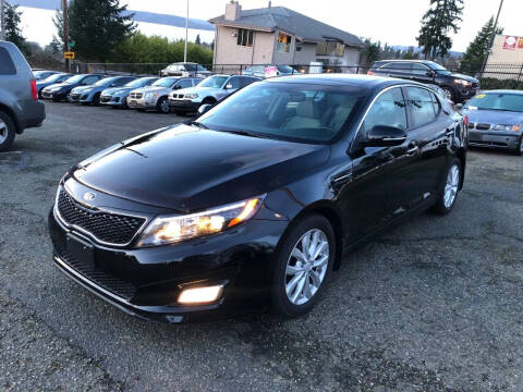 2015 Kia Optima for sale at KARMA AUTO SALES in Federal Way WA