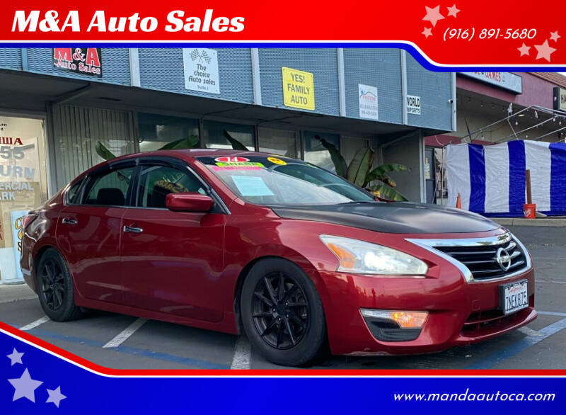 2014 Nissan Altima for sale at M&A Auto Sales in Sacramento CA