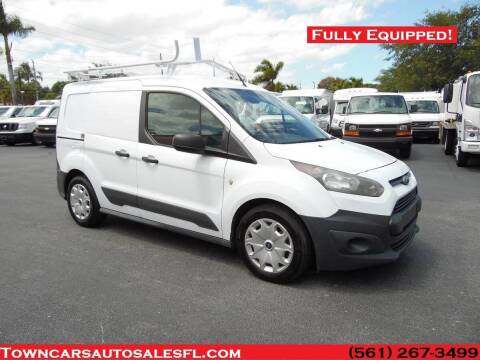 2017 Ford Transit Connect for sale at Town Cars Auto Sales in West Palm Beach FL