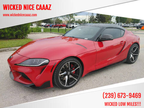 2021 Toyota GR Supra for sale at WICKED NICE CAAAZ in Cape Coral FL