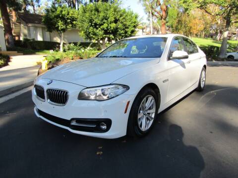 2015 BMW 5 Series for sale at E MOTORCARS in Fullerton CA