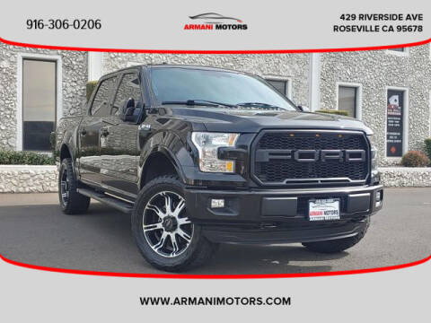 2016 Ford F-150 for sale at Armani Motors in Roseville CA