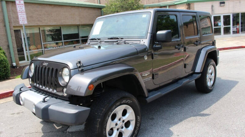 2014 Jeep Wrangler Unlimited for sale at NORCROSS MOTORSPORTS in Norcross GA