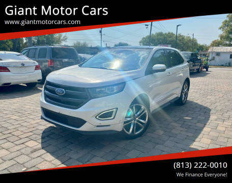 2015 Ford Edge for sale at Giant Motor Cars in Tampa FL