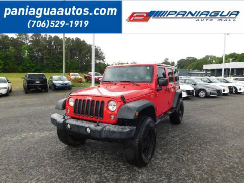 2016 Jeep Wrangler Unlimited for sale at Paniagua Auto Mall in Dalton GA