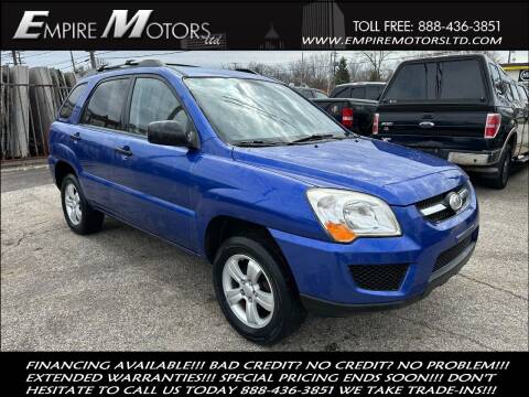 2009 Kia Sportage for sale at Empire Motors LTD in Cleveland OH