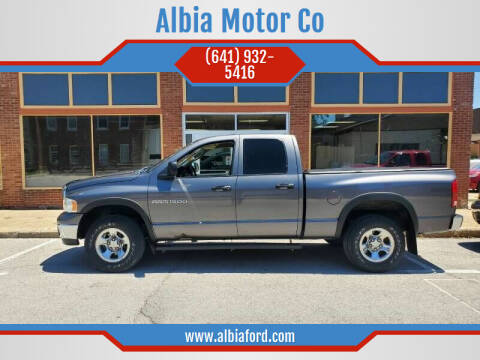 2003 Dodge Ram Pickup 1500 for sale at Albia Motor Co in Albia IA