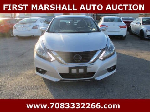 2016 Nissan Altima for sale at First Marshall Auto Auction in Harvey IL