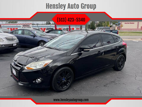 2012 Ford Focus for sale at Hensley Auto Group in Middletown OH