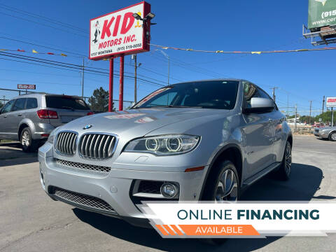 2013 BMW X6 for sale at Kid Motors Inc in El Paso TX