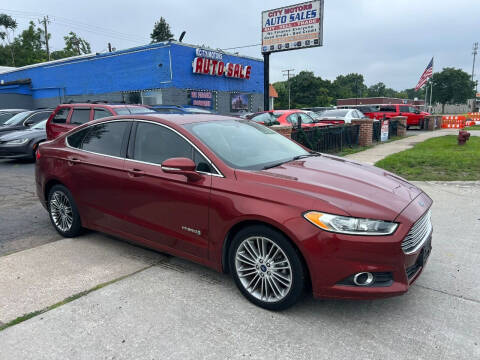 2014 Ford Fusion Hybrid for sale at City Motors Auto Sale LLC in Redford MI