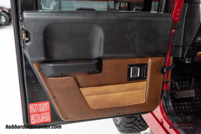 2006 HUMMER H1 Open Top