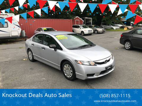 2011 Honda Civic for sale at Knockout Deals Auto Sales in West Bridgewater MA