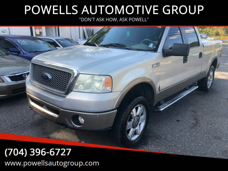 2006 Ford F-150 for sale at POWELLS AUTOMOTIVE GROUP in Gastonia NC