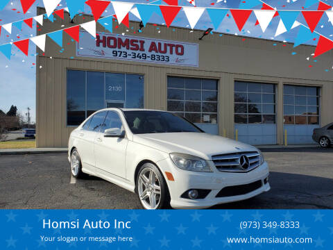 2010 Mercedes-Benz C-Class for sale at Homsi Auto Inc in Kannapolis NC