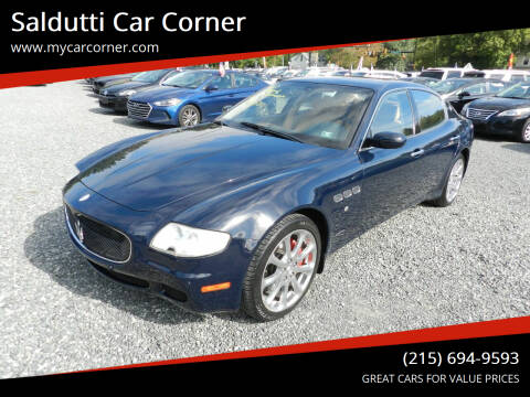 2007 Maserati Quattroporte for sale at Saldutti Car Corner in Gilbertsville PA