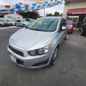 2016 Chevrolet Sonic for sale at Success Auto Sales & Service in Citrus Heights CA