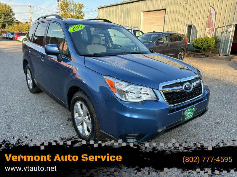 2015 Subaru Forester for sale at Vermont Auto Service in South Burlington VT