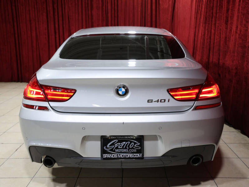 2016 BMW 6 Series 640i Gran Coupe