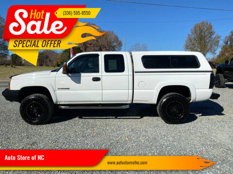 2004 Chevrolet Silverado 2500HD for sale at Auto Store of NC in Walkertown NC