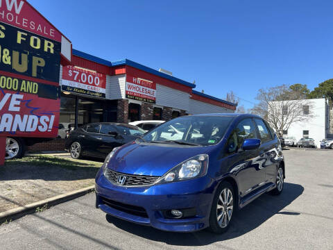 2013 Honda Fit for sale at HW Auto Wholesale in Norfolk VA