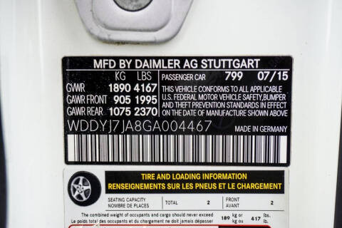 2016 Mercedes-Benz AMG GT S