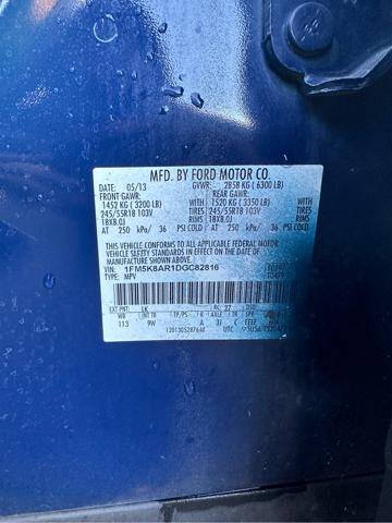 2013 Ford Explorer Police Interceptor Utility