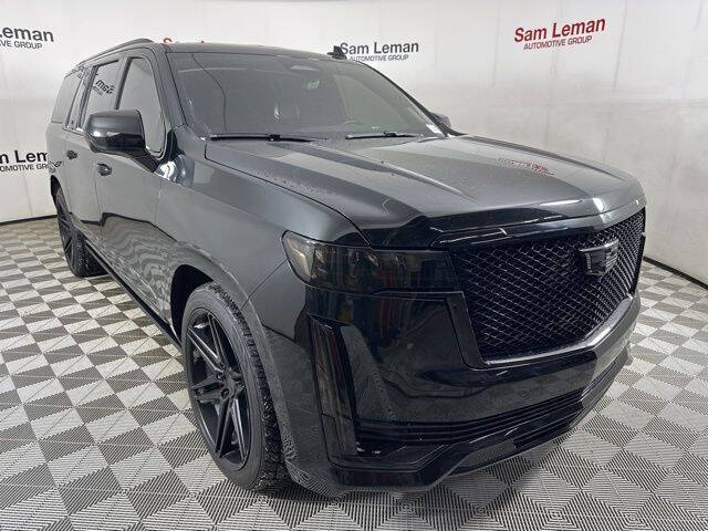 Used 2022 Cadillac Escalade ESV Sport Platinum with VIN 1GYS4RKL3NR312786 for sale in Bloomington, IL